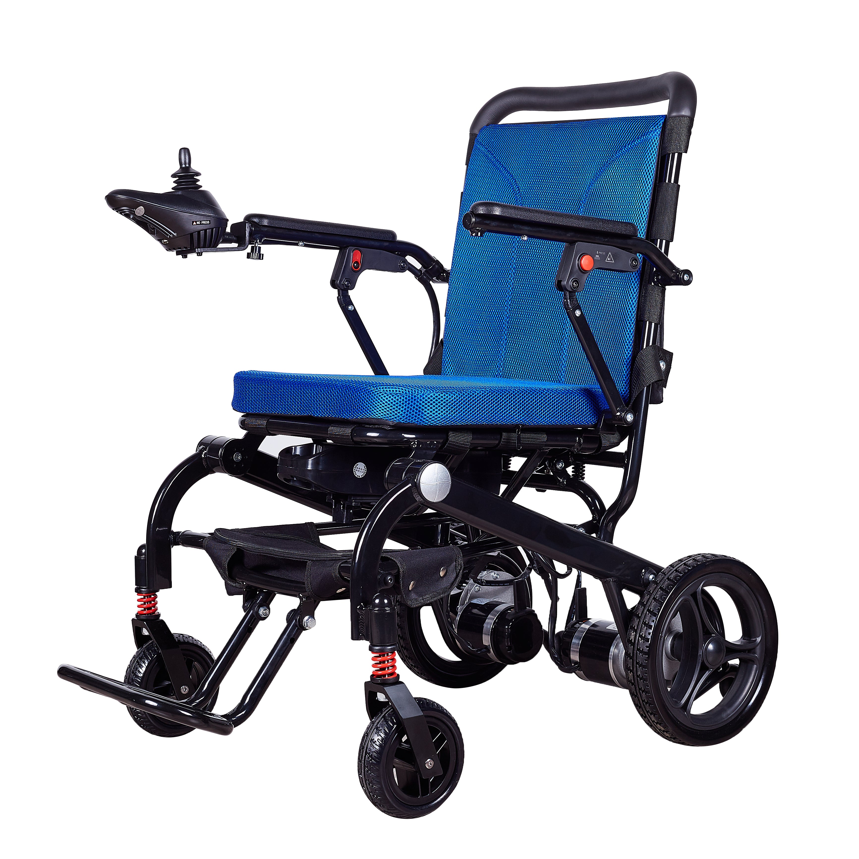 Rubicon DX06 - Super Lightweight, Foldable Electric Wheelchair: Portable, Compact & Motorized for Easy Travel, Ideal for Seniors & Disabled Adults